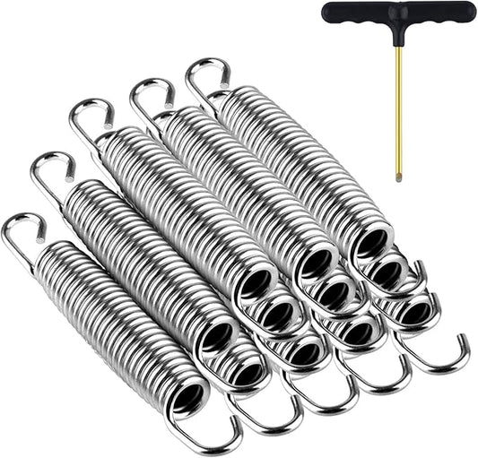 Heavy Duty Trampoline Springs 5.5inch for Trampolines, Stainless Steel Trampolin Replacement