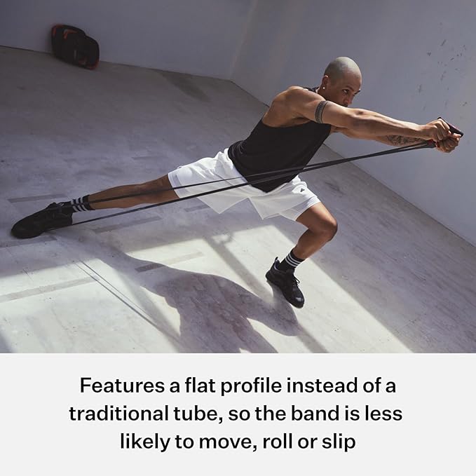 Les Mills™ SMARTBAND Extreme™ Workouts Bands with Handles for Women and Men, Resistance Bands for Working Out, Stretch Bands for Exercise at Home