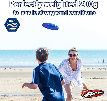 Wham-O Frisbee Heavyweight 200g, 11 Inch Flying Disc, Long Distance, Durable and Stable Sports Disc for Outdoor Activities and Family Fun