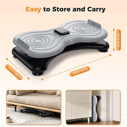 New Waist Twist Board with LCD Display and Resistance Bands, Ab Twister Machine for Abs Workout, Slim Waist and Core Exercise, Home Gym Equipment for Women & Men