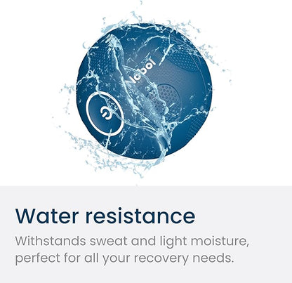 MyoSphere Vibration Massage Ball for Deep Tissue Stimulation, Muscle Tension Relief and Stress Reduction | Your Portable Deep Tissue Therapist | Nobol Blue- Limited Edition | 1.5lb