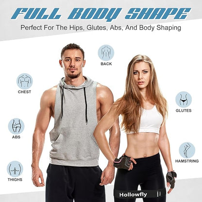 12 Pcs Latex Resistance Loop Exercise Bands for Booty Workout Stretch Exercise Bands Non Slip for Legs Squat Resistance Loop Women Men Starter Butt Hip Thigh Fitness