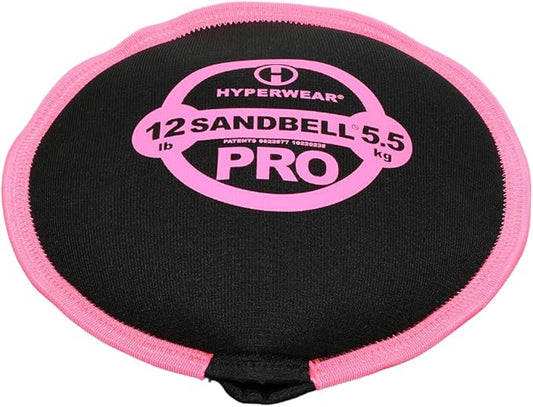 Hyperwear SandBell PRO Workout Sandbag Kettlebell Ships Pre-Filled Sizes 6-70 lbs