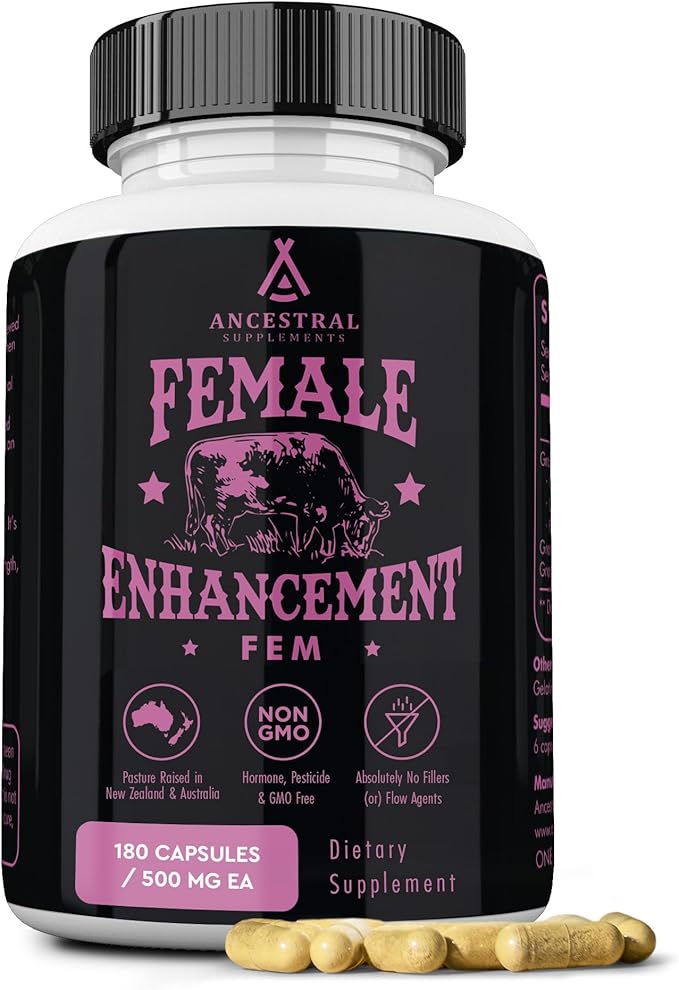 Beef Organ Supplement for Women ??Supports Hormone Balance, Energy & Wellness ??Grass Fed, Pasture Raised Superfood ??Liver, Heart, Kidney, Bone Marrow ??Collagen, CoQ10, B12 ??Female Support Blend