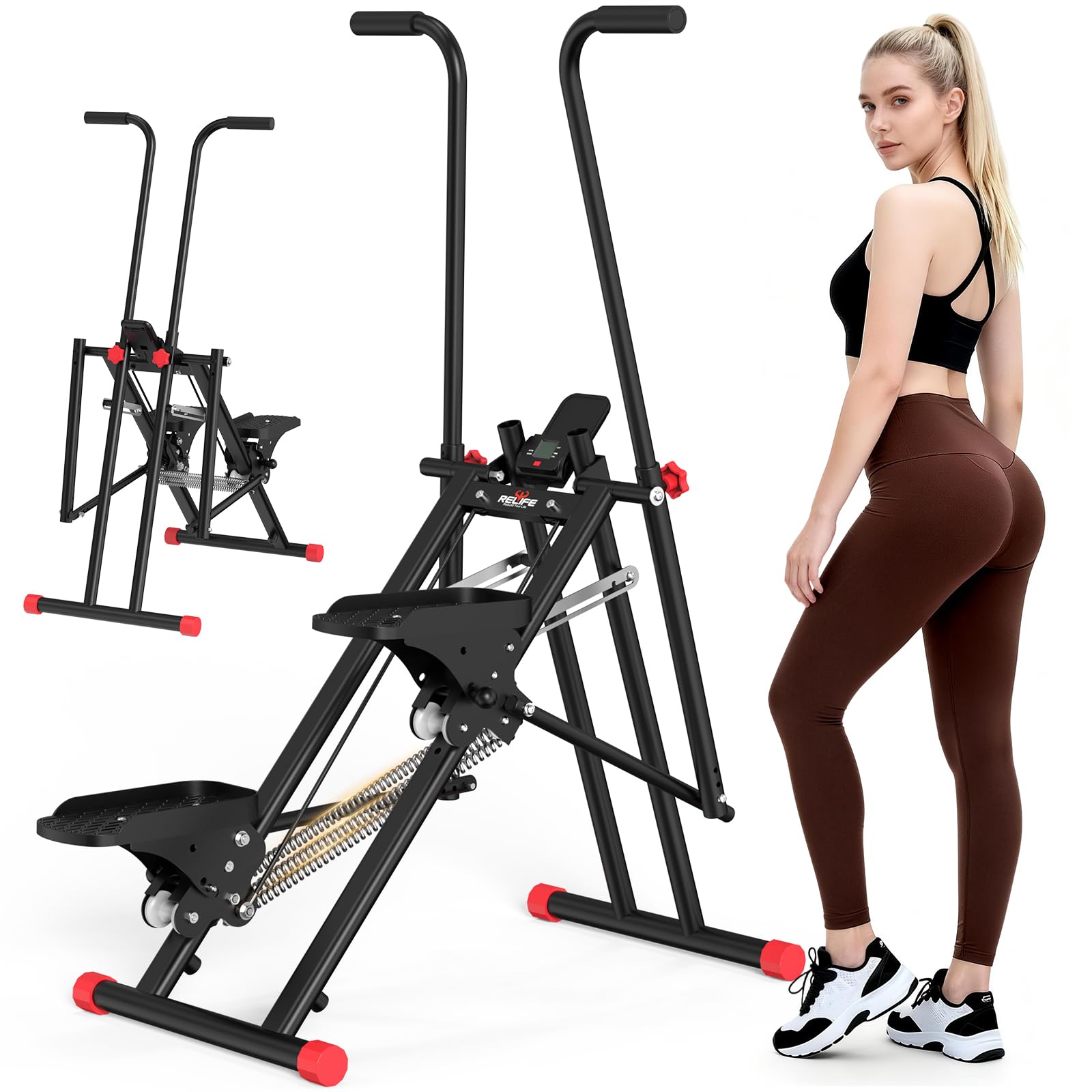 Relife Stair Stepper for Home Gym Exercise,New Version Stair Climber