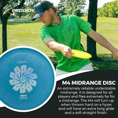 Prodigy Disc 200 Plastic Disc Golf Set | Beginner Golf Discs Set | Set of 5 Disc Golf | Includes Putter, Approach, Midrange, & 2 Drivers | Disc Golf Starter Set for Men | Disc Golf Equipment