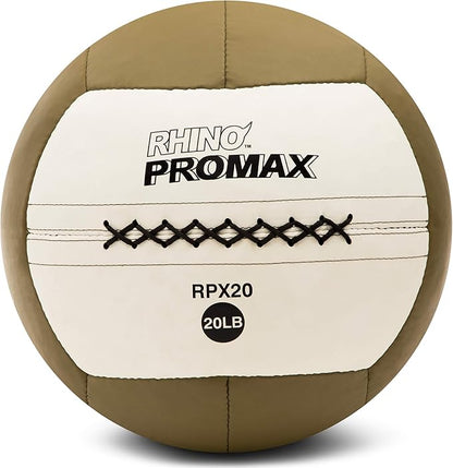 Champion Sports RPX16 Rhino Promax Slam Balls, 16 lb, Soft Shell with Non-Slip Grip, Medicine Wall Exercise Ball for Weightlifting, Plyometrics, Cross Training, & Home Gym Fitness