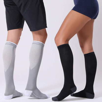 FITRELL 3 Pairs Compression Socks for Women and Men 20-30mmHg- Circulation and Muscle Support Socks