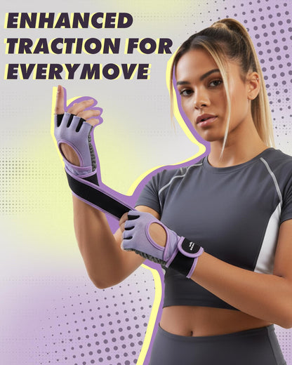 Trideer Weight Lifting Gloves for Women & Men, Wrist Support & Padded Palm