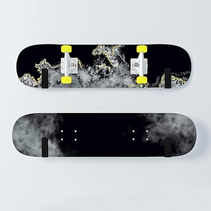 Snowboard Wall Mount, Horizontal Snowboard Hanger Rack Heavy Duty Garage Wall Rack 8pcs