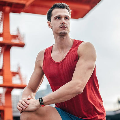 YCHDDER Solo Loop Nylon Bands Compatible with Amazfit Band 7 Straps,Soft Breathable Comfortable Adjustable Colorful Sports Replacement Wristband for Amazfit Band 7 for Men Women