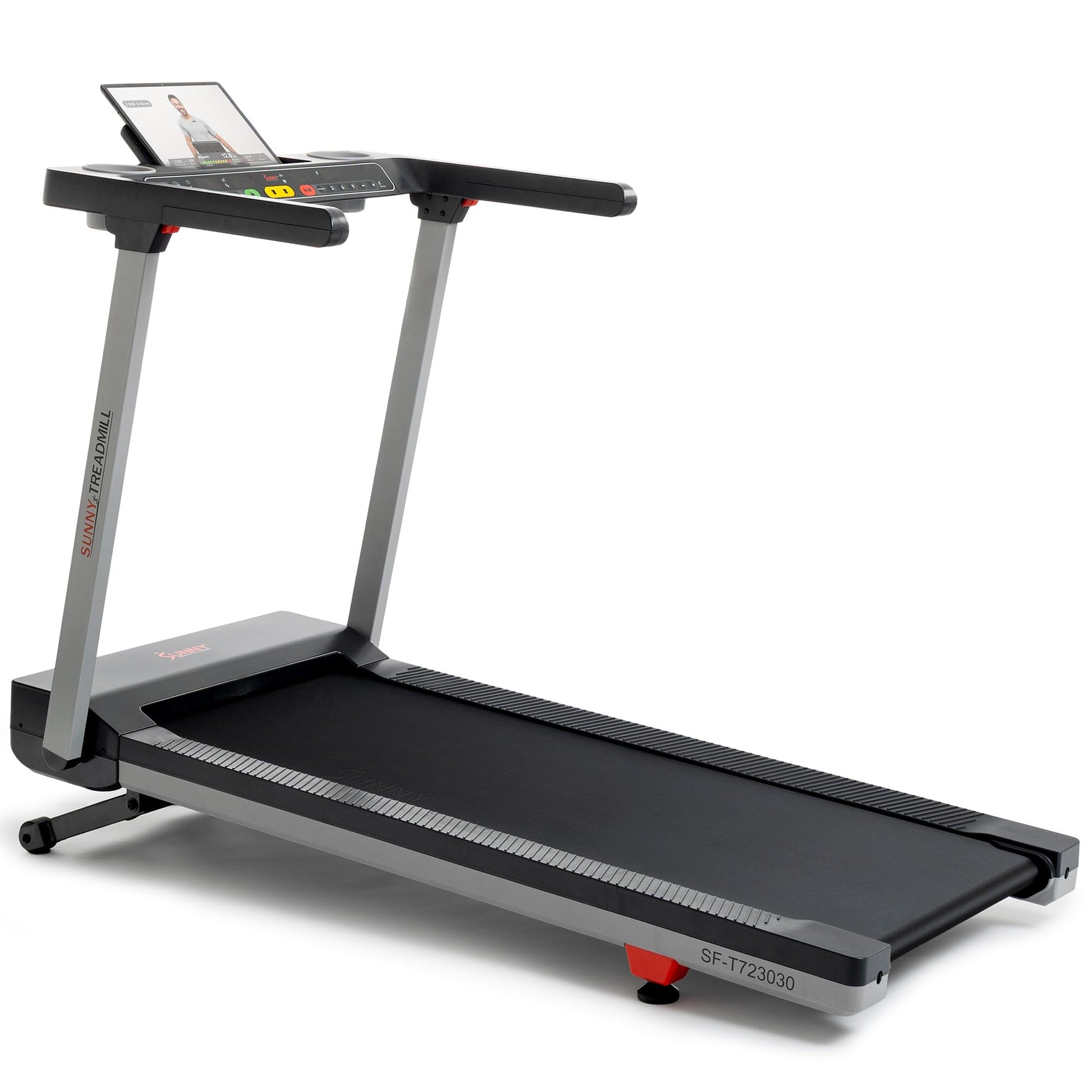 Sunny Health & Fitness Auto Incline Treadmill, Fully Assembled Walking Pad