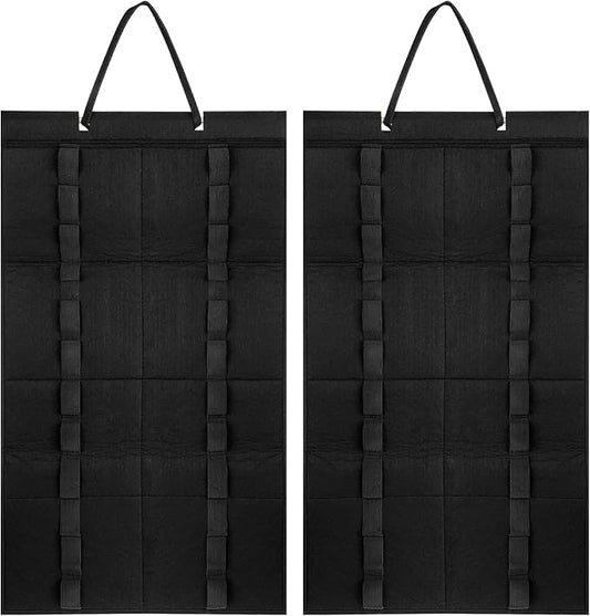2 Pack Martial Arts Belts Organizer, Hanging Karate Belt Display Holds 12 Karate Belts for Martial Arts Learners(No Accessories Included)