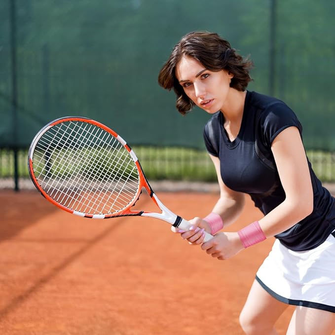 Pre wrap Pink,Prewrap Athletic Tape,6 Roll Pre wrap Headbands for Hair Soccer,Foam Underwrap Sports Wrap for Ankles Wrists Hands Knees Elbows 2.75 Inches X 12 Yards