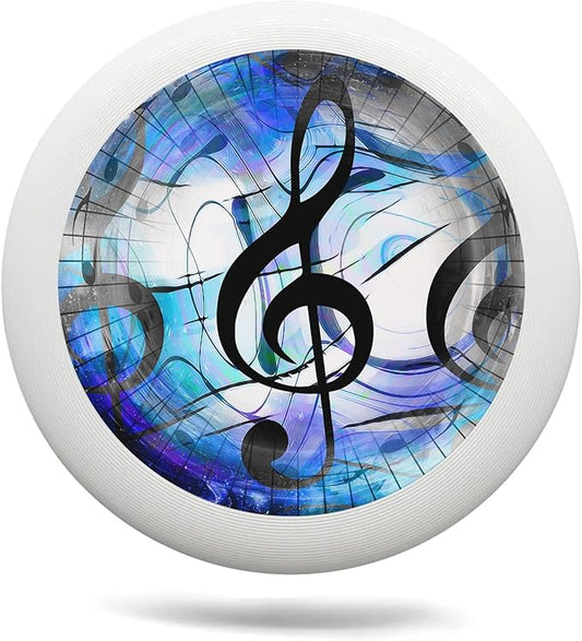 Rainbow Flower Outdoor Flying Disc Abstract Colorful Floral Ultimate Disc 175g for Boys Girls Men Women Birthday Christmas