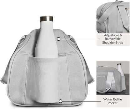 Vooray Burner Gym Duffel Bag, Gym Bag for Women and Men with Shoe Compartment, Weekender, Overnight & Travel Duffel for Sports and Workout