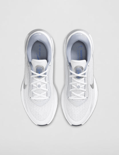 Nike Men's Journey Run Road Running Shoes, White/Metallic Silver-Black-Ashen Slate, 11