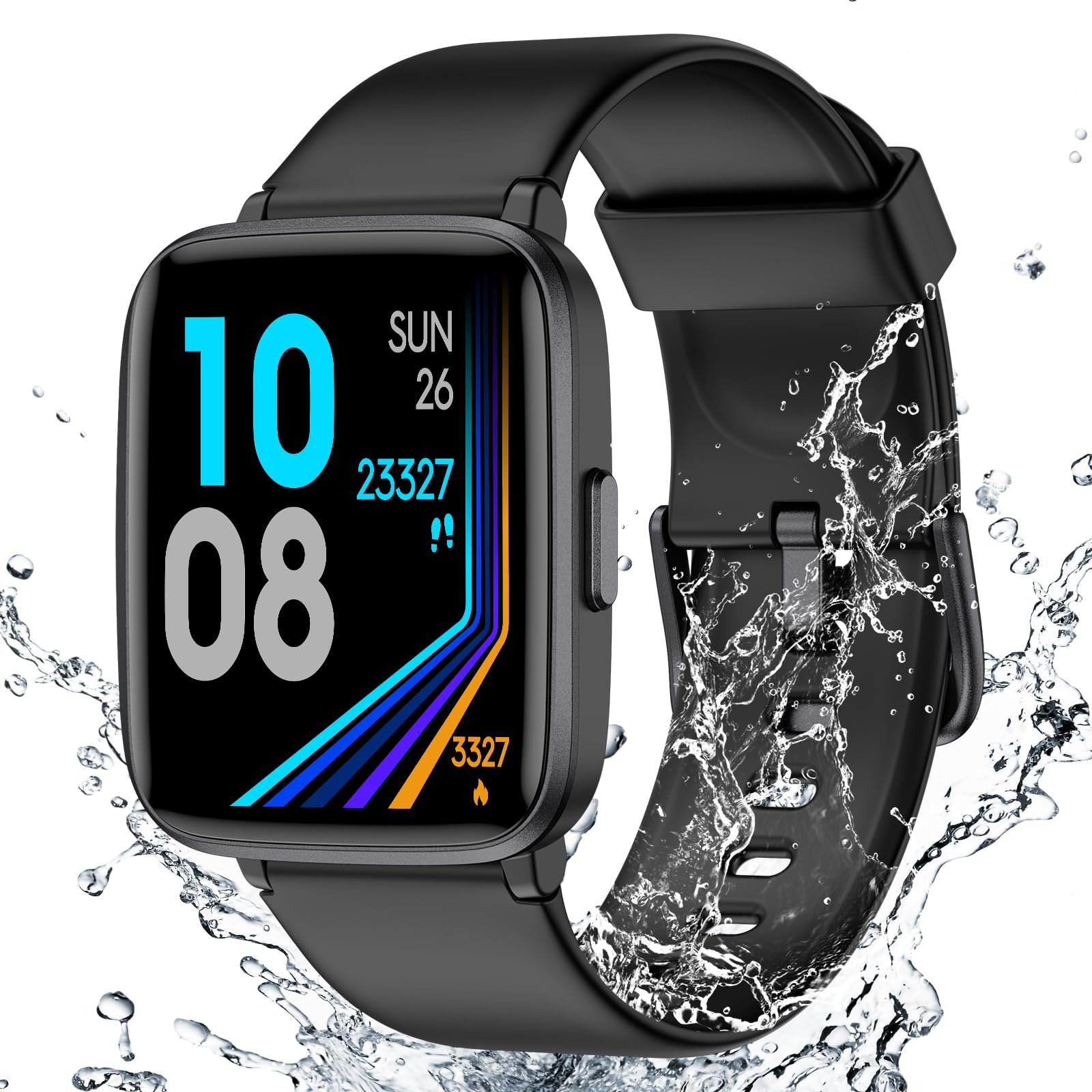 Fitness Tracker Watch with Heart Rate, Activity Tracker, Pedometer Watch