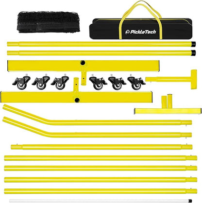 Portable Pickleball Net - 22 FT USAPA Regulation Size, Applies to Indoor & Outdoor & Driveway, Pickle Ball Net System with Carrying Bag