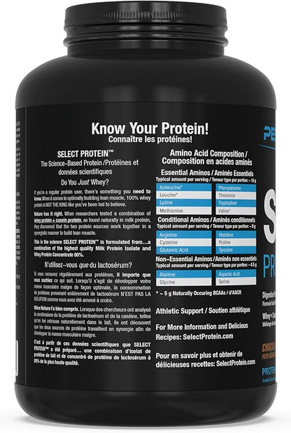 PEScience Select Protein Powder, Whey and Casein Blend, Clean Protein Powder for Women and Men, Low Calorie, Low Carb, Keto Friendly, Gluten Free - Frosted Chocolate Cupcake - 55 Servings