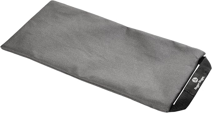 Hugger Mugger Unfilled 10lb Yoga Sandbag - Adds Weight to Your Poses, Zipper Cover, Sturdy Handle, Durable Material, Not Filled with Sand