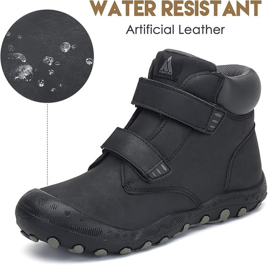 Mishansha Kids Hiking Boots Toddler Girls Boys Hiking Shoes Water-Resistant Anti-Collision Non-Slip