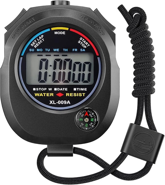 KingL Digital Stopwatch Timer - Interval Timer with Large Display.