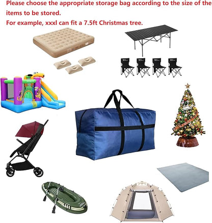 Extra Large Duffle Bag for Travel, Big Foldable Storage Bag - Purple