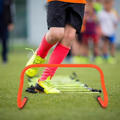 Wettarn 20 Pcs 9" Speed Training Agility Hurdles for Athletes Training Hurdles Reliable Training Hurdle Plyometric and All Purpose Hurdles Training Equipment for Soccer Basketball Football