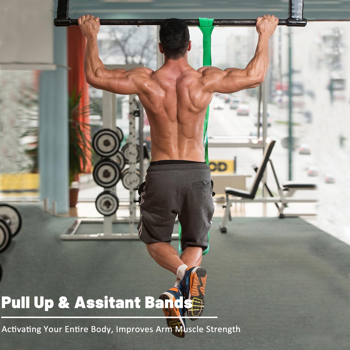 Resistance Bands, Pull Up Assist Bands - Workout Bands, Eexercise Bands for Working Out, Fitness