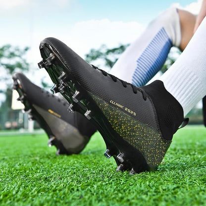 Mens Soccer Shoes Womens Indoor Outdoor Football Cleats Unisex Baseball Turf Shoe Youth Rugby Adult AG FG TF Football Boots Wide Training Sneaker