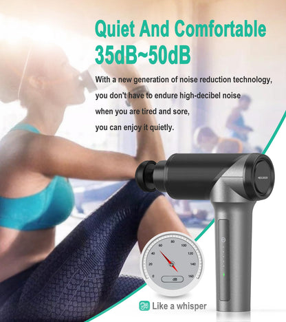Medcursor Massage Gun - High Intensity Brushless Motor, Handheld Percussion Deep Tissue Massager