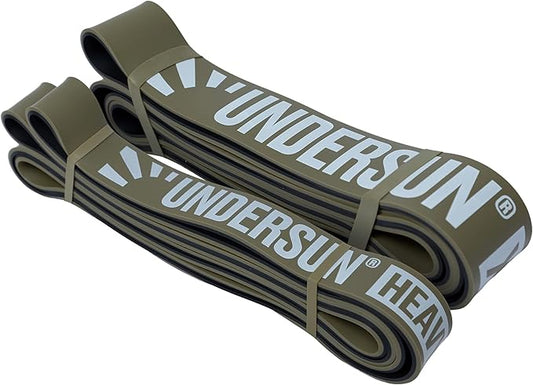 Undersun Resistance Bands for Working Out | Heavy Resistance Bands for Strength Training & Pull Up Assistance | Indoor/Outdoor, Gym, Home Exercise Bands Resistance