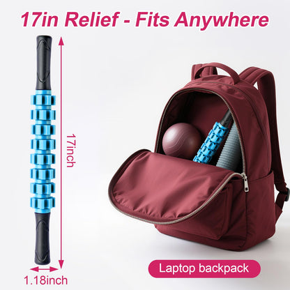 ZanLLW Massage Roller, Muscle Roller Stick, Therapy Roller Stick for Legs, Calf, Thigh, Lipo Roller