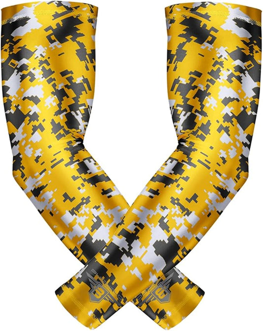 Bucwild Sports Baseball Arm Sleeve - Youth & Adult 1 Pair - Football Basketball Cycling Tennis