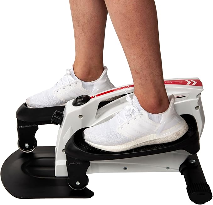 Elliptical Machine for Home Use, Compact & Quiet Elliptical Trainer, Low-Impact Exercise Equipment for Full-Body Cardio Workouts