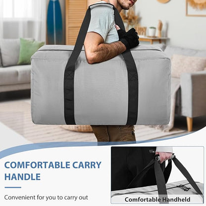 Large Travel Duffle Bag, 80L Gear Bag for Men and Women, Storage Bag Ideal for Overnight Camping and Weekend Getaways
