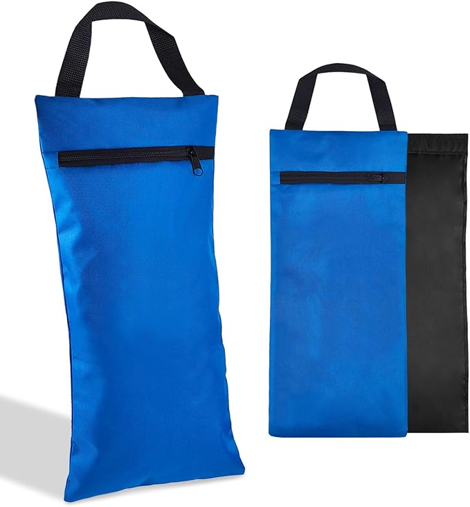 Unfilled Sandbag with Dual Compartment for Yoga 2 Pack Not Include Fillers
