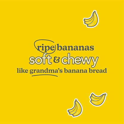 Love + Chew Soft Baked Protein Cookies, Gluten Free | (18) Count Banana Bread Minis | Vegan, Paleo, Non GMO and Packed with Superfoods. - Individually Wrapped, and Made from High Protein Almonds - (1) Ounce Cookies