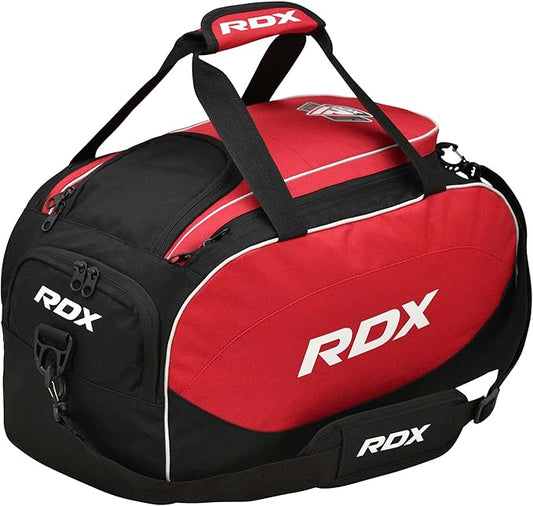RDX 50L Gym Bag with Ventilated Shoes Compartment, All In One Backpack Duffle Holdall, Fitness Sports MMA Boxing Yoga Swim Gear Sportswear Bag, Weekend Overnight Travel Hiking Rucksack for Men Women