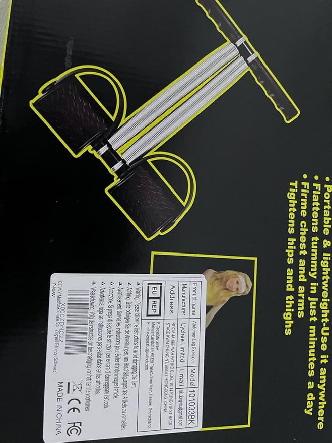 Elastic Sit Up Equipment, Pull Rope Dual Spring Tension Foot Pedal Sit Up Equipment for Abdominal, Leg Exerciser Tummy Trimmer Sport Fitness Slimming Training Bodybuilding at Home Gym