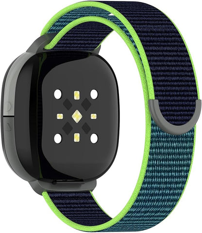 Compatible with Fitbit Ace LTE, Quick Release Nylon HOOK LOOP Sport Strap Accessory Fit for Fitbit Ace LTE Band, Deep blue