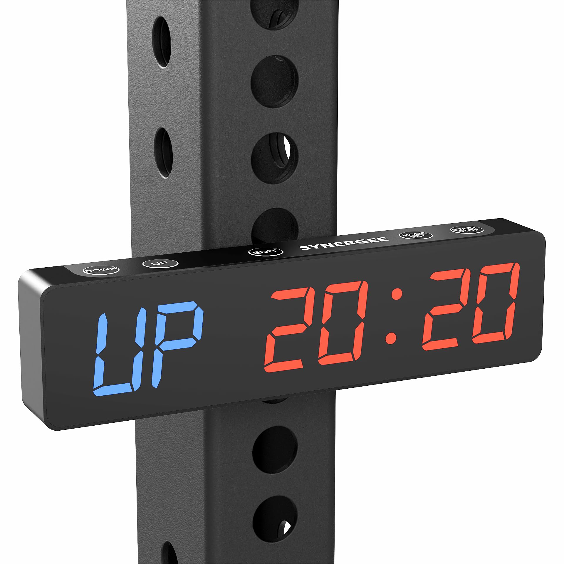Synergee Magnetic Gym Timer – LED Display Interval Timer