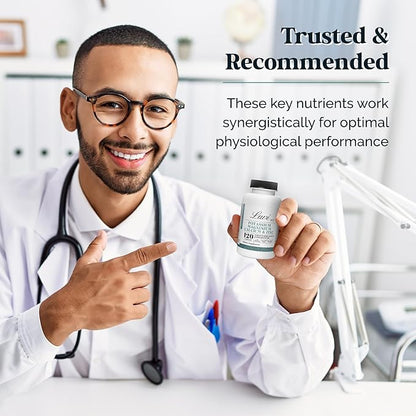 Lavi MD Potassium Magnesium Zinc Calcium Supplement ??Premium Support for Bone & Muscle Health ??Promotes Optimal Calcium Absorption ??Magnesium Potassium Zinc Aspartate ??120 Capsules