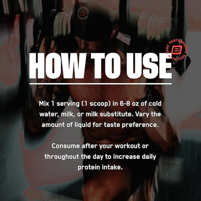 BARE PERFORMANCE NUTRITION, BPN Whey Protein + Casein Protein Powder Blend, Chocolate Peanut Butter, 25g Protein per Serving Supports Lean Muscle Recovery, 27 Servings, Third Party Tested