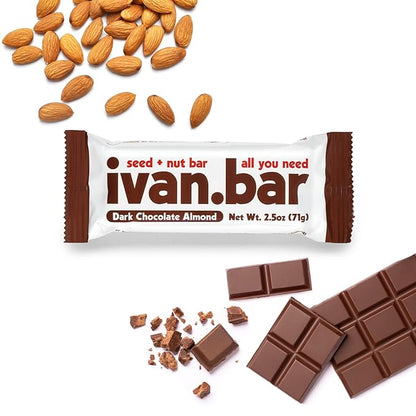 Protein Packed Energy Snack Bar | Provides Healthy Energy | Vegan, All Natural Ingredients | Soy, Dairy & Gluten Free (2.5 Ounce (Pack of 16 Bars), Chocolate)