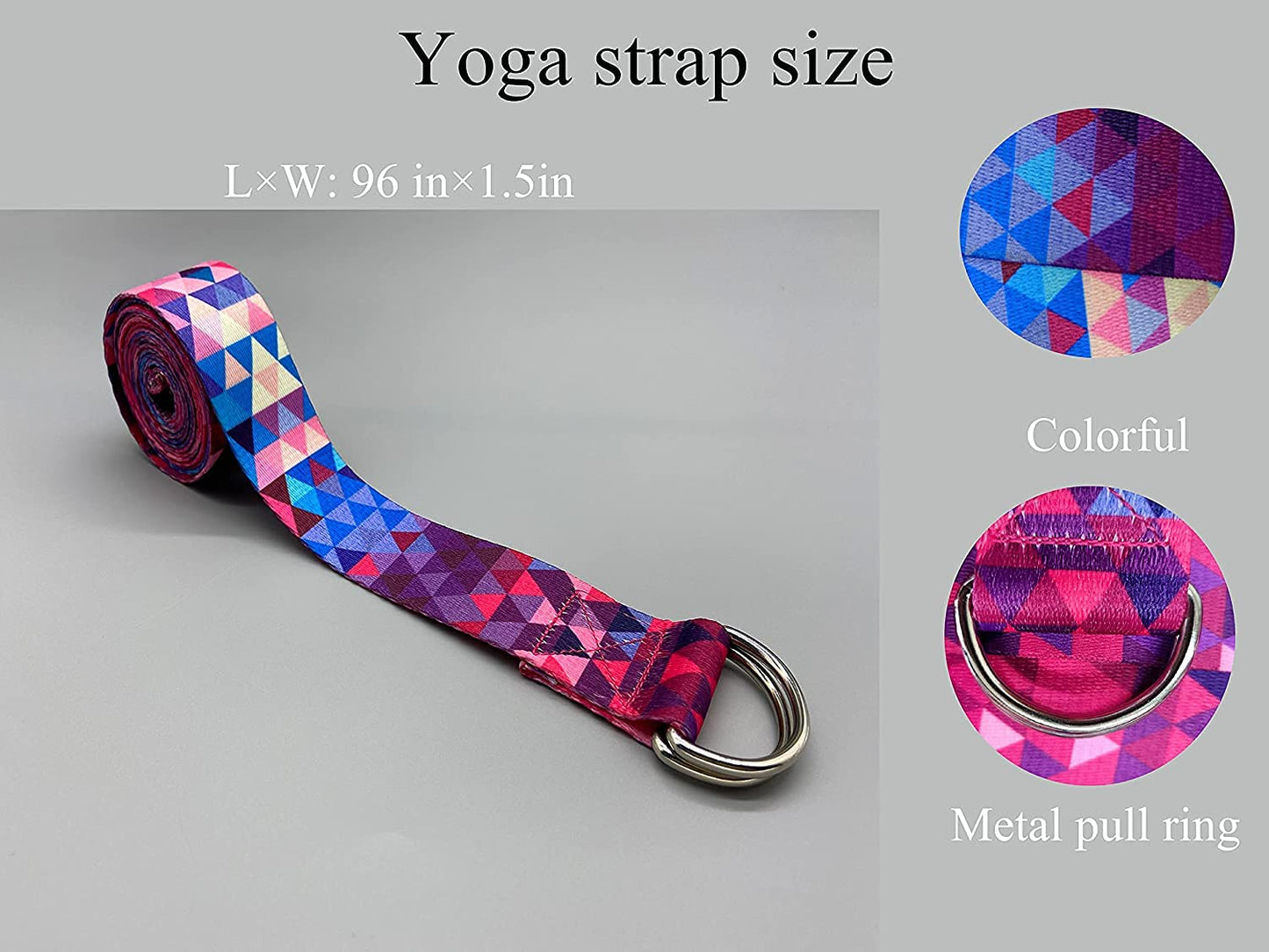 Aozora Yoga Wheel 13" with Most Detailed Book Step by Step Guide on How to Do 30+ Poses,! Perfect