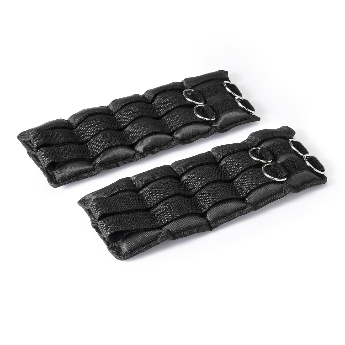 Amazon Basics Adjustable Ankle Weights for Men & Women, 5 lb Set (2.5 lb Each), for Workouts