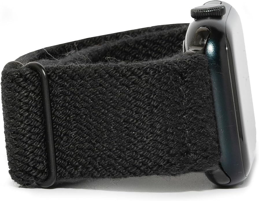 Braxley Bands - Organic Cotton Watch Bands For Women and Men, Compatible With All Apple Watch Sizes and Series - Washable, Sweat-Absorbent, Breathable Fit, Elastic Smart Watch Bands