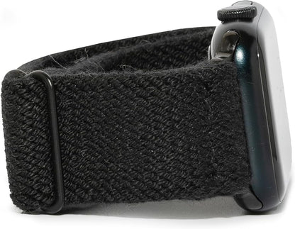 Braxley Bands - Organic Cotton Watch Bands For Women and Men, Compatible With All Apple Watch Sizes and Series - Washable, Sweat-Absorbent, Breathable Fit, Elastic Smart Watch Bands